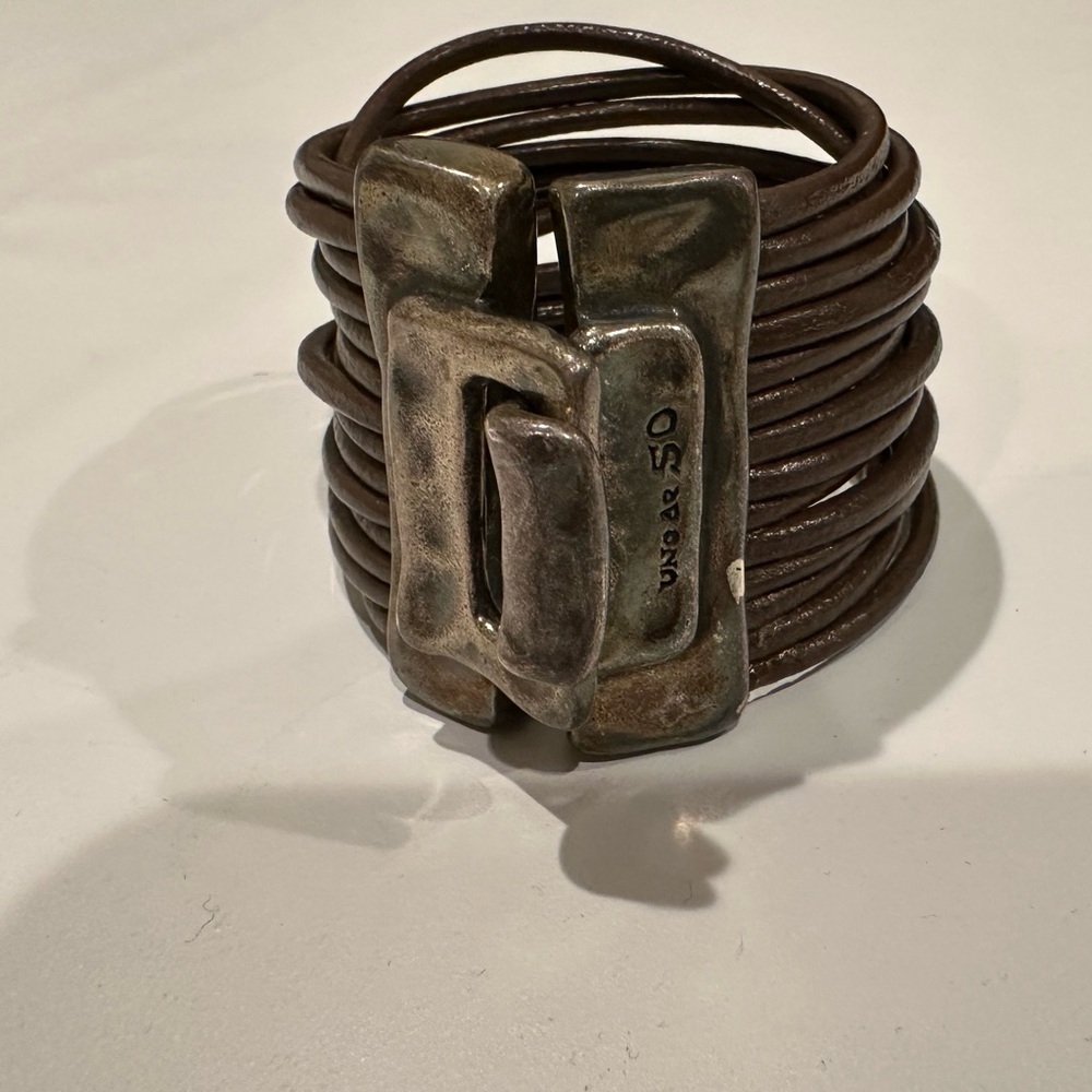 UNO DE 50 leather bracelet retired